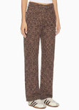 Pantalón tipo momfit estampado - CARACAS