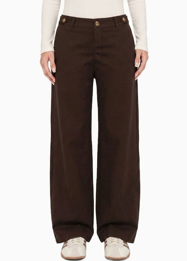 Pantalón tipo sastre con detalles en la pretina - NATA