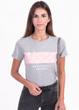 Camiseta estampada "Perfectly" para mujer - Flashy