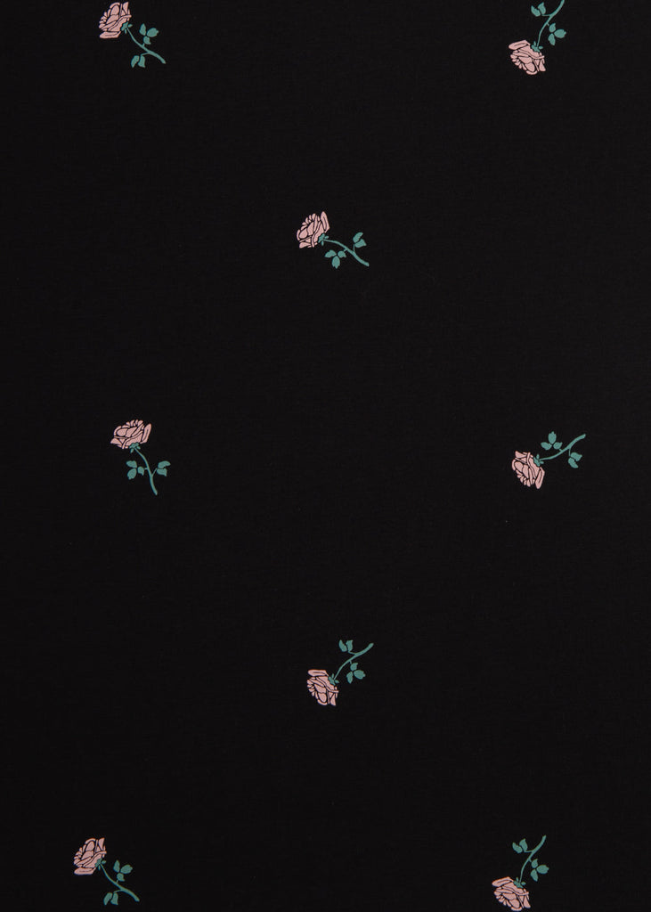 Camiseta estampada rosas para mujer - Flashy