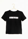 Camiseta estampada "Rock & Roll" para mujer - Flashy
