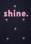 Camiseta estampada "Shine" para mujer - Flashy