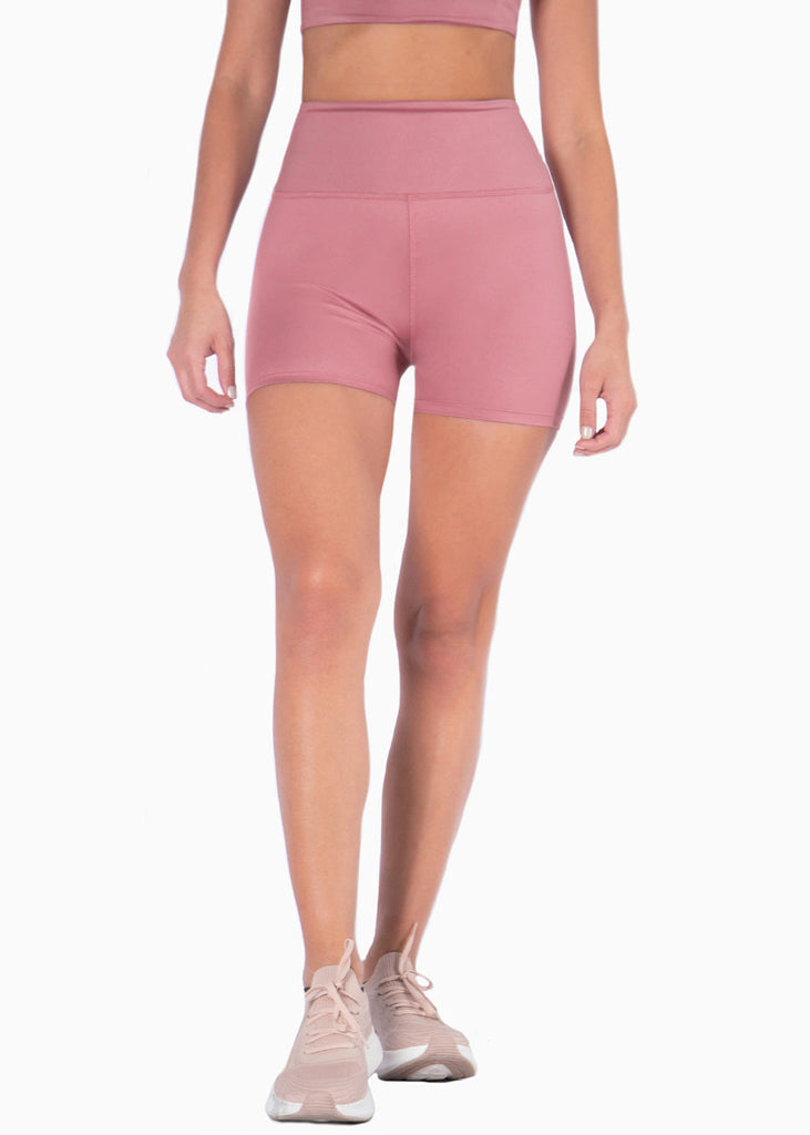 Short deportivo color rosado para mujer - Flashy