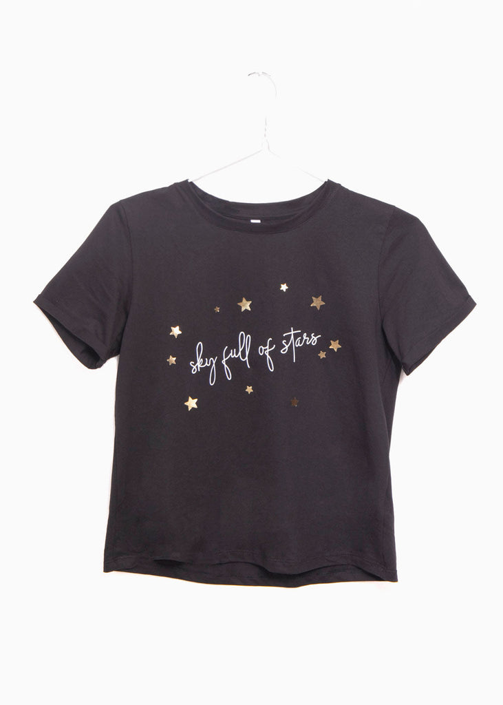 Camiseta estampada "Sky full of stars" para mujer - Flashy