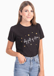 Camiseta estampada "Sky full of stars" para mujer - Flashy