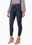 Jean tiro alto skinny para mujer - Flashy