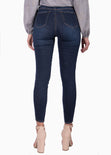 Jean tiro alto skinny para mujer - Flashy