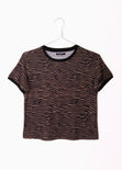Camiseta estampada animal print para mujer - Flashy