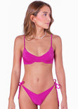 Top de vestido de baño con varilla para mujer - Flashy