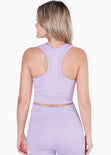 Top deportivo sin mangas color lila para mujer - Flashy
